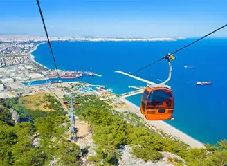 Stadtrundfahrt mit Seilbahn und Wasserfällen - Antalya excursions | TourMoni