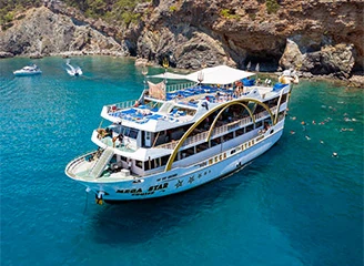 Antalya Mega Star Bootsfahrt - Antalya excursions | TourMoni