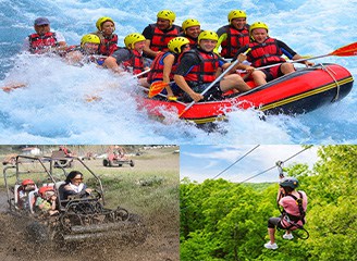 3 in 1 Rafting Buggy Zipline von Antalya - Antalya excursions | TourMoni