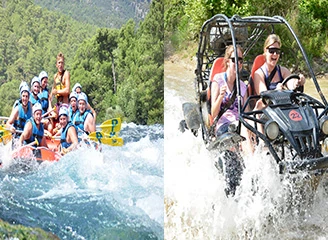 2 in 1 Buggy Safari & Rafting von Side - Side excursions | TourMoni