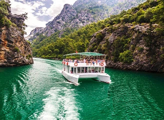 Green Canyon Bootsfahrt mit unbegrenzten Getränken und Mittagessen - Alanya excursions | TourMoni
