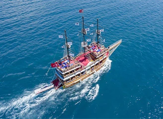 Side Bootsfahrt mit Mittagessen und unbegrenzten Getränken - Side excursions | TourMoni